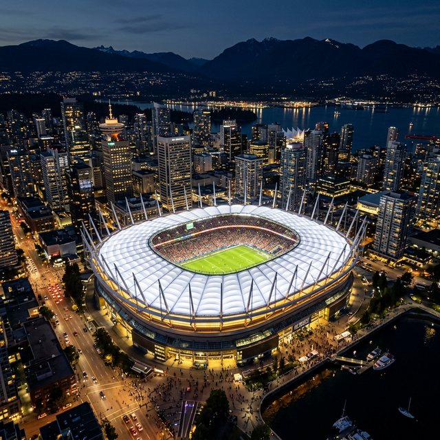 BC Place Vancouver exterior