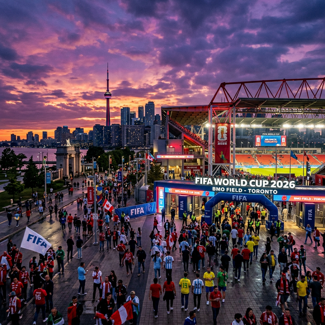 BMO Field Toronto exterior — FIFA World Cup 2026