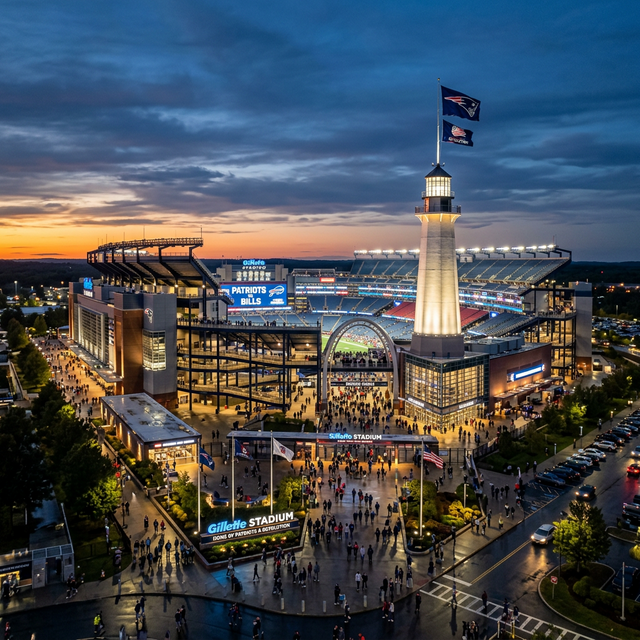 GILLETTE STADIUM <em style=